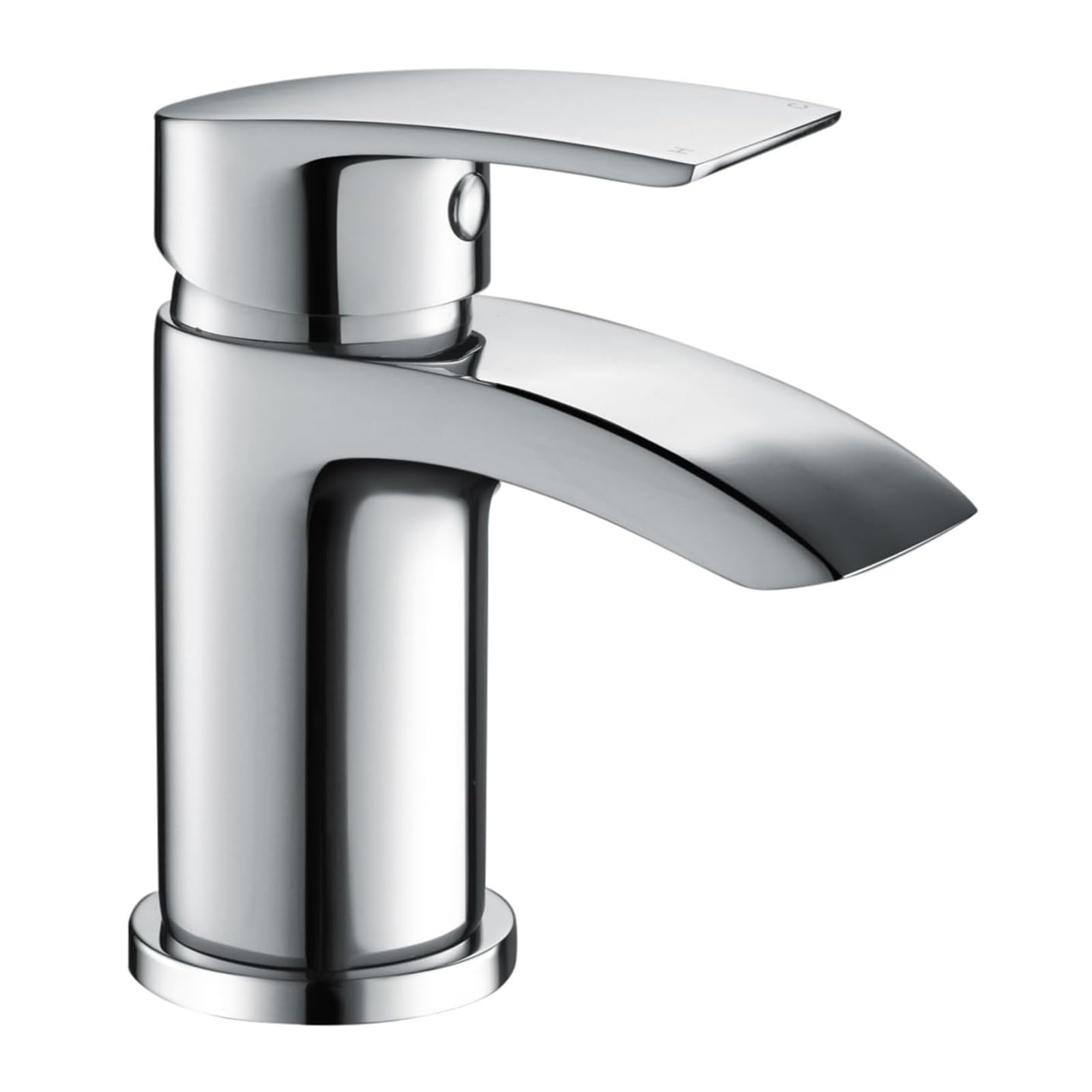 Hapilife Waterfall Basin Mixer Tap | Chrome Brass Bathroom Sink Faucet
