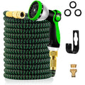 Jolof Store 50FT Expandable Garden Hose – 10 Function Nozzle & Metal Fittings