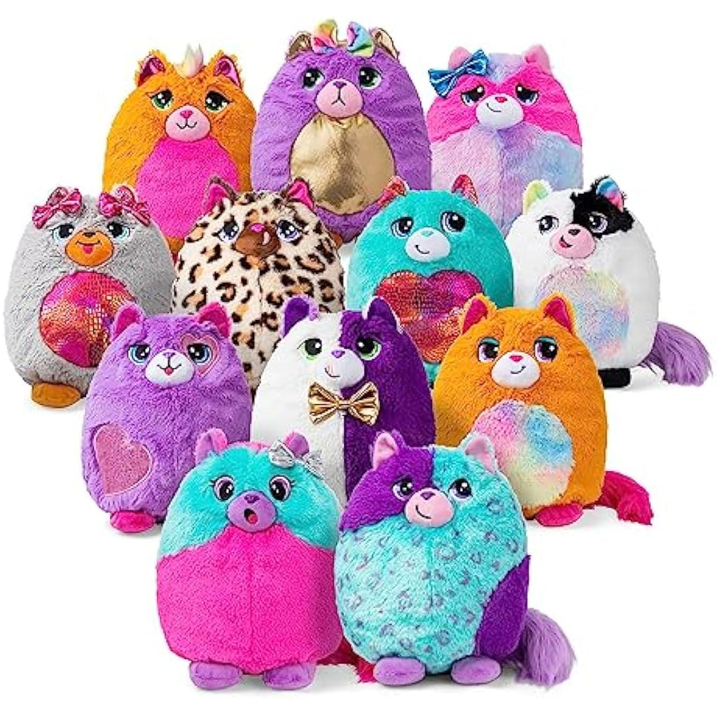 Misfittens Surprise Cat Plush – Collectible Soft Stuffed Animal Toy