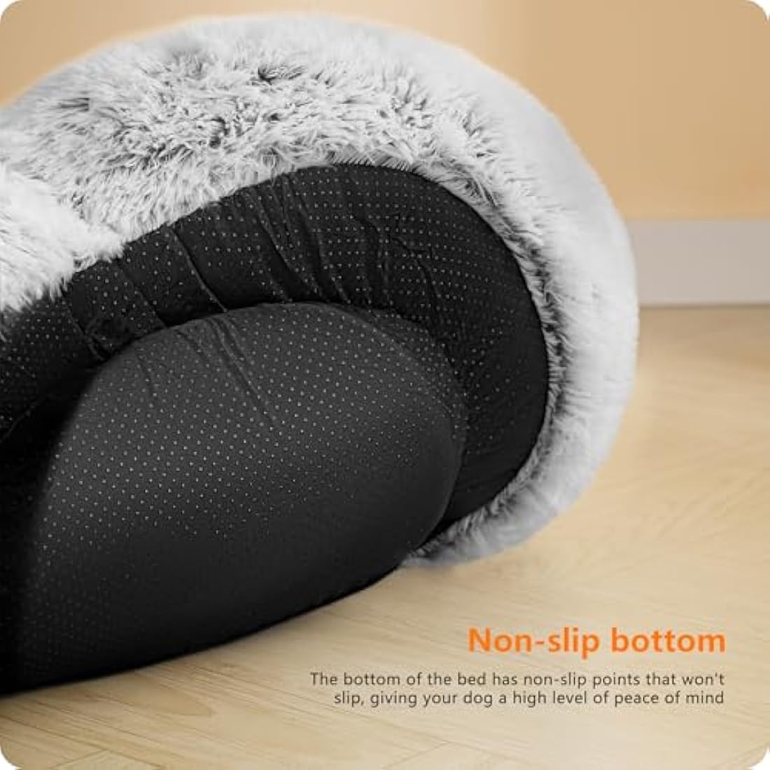 Jolof Store Orthopaedic Dog Bed – Round Washable Plush Sofa, 120cm