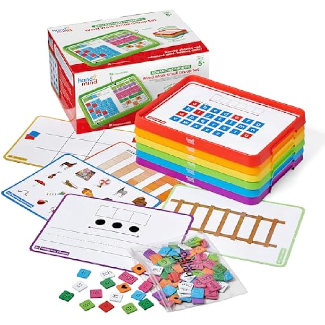 Jolof Store Magnetic Phonics Word Work Set | Small Group Letter Tiles