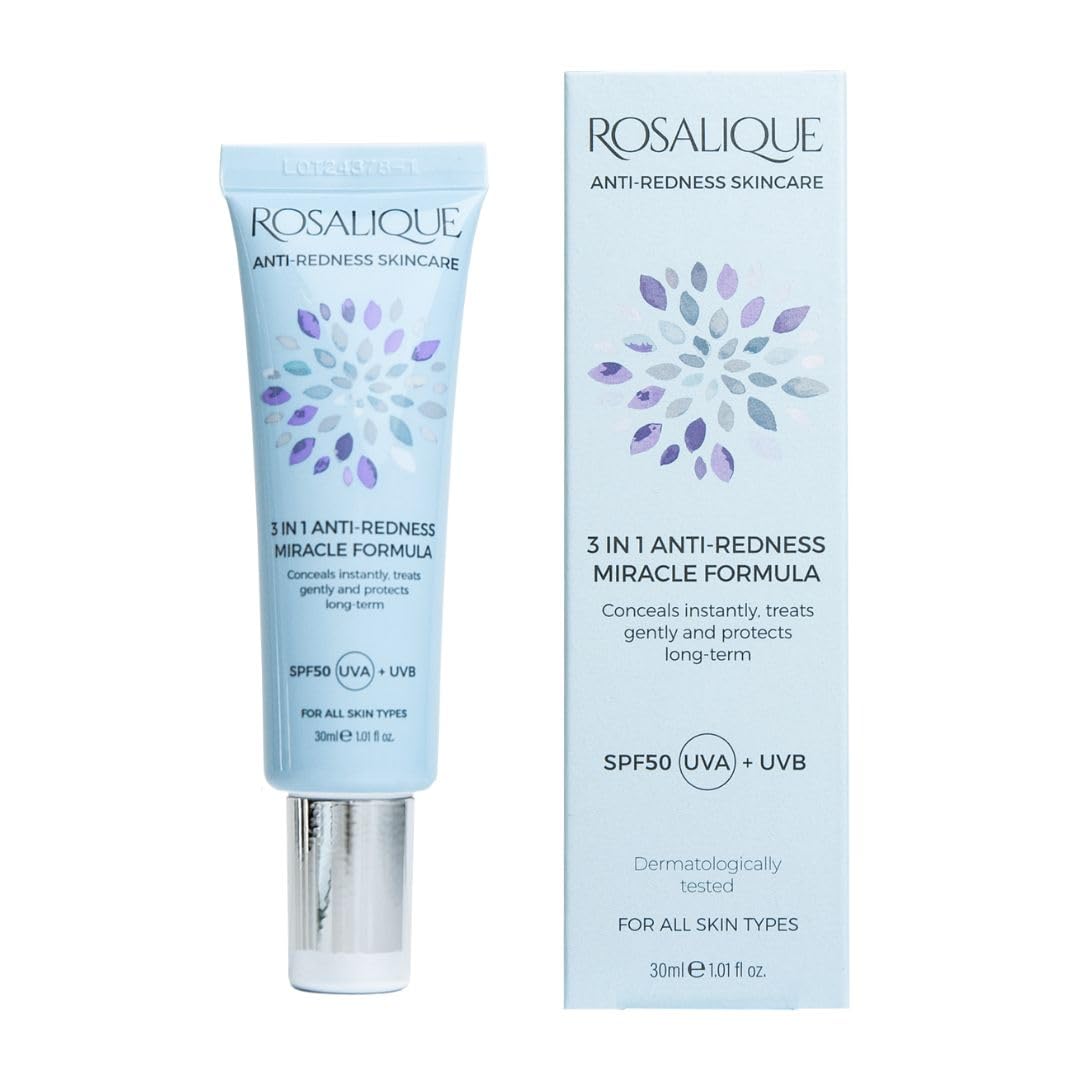 Rosalique 3 in 1 Anti-Redness Colour Corrector SPF50 for Rosacea - 30ml