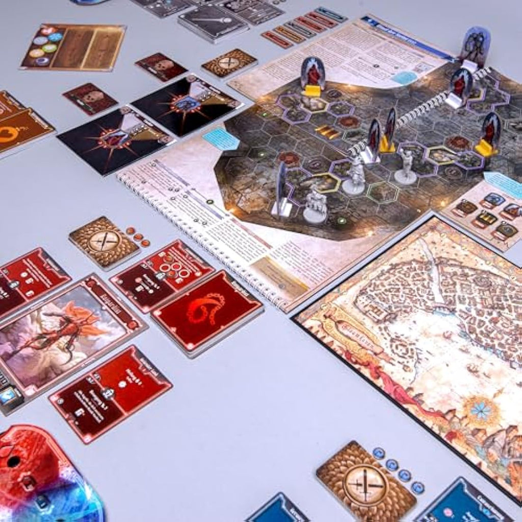 Feuerland Spiele Gloomhaven: Die Pranken des Löwen – Brettspiel
