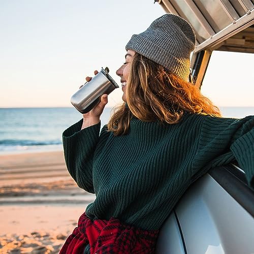 WACACO Cuppamoka Portable Pour Over Coffee Maker | 10oz Insulated Mug