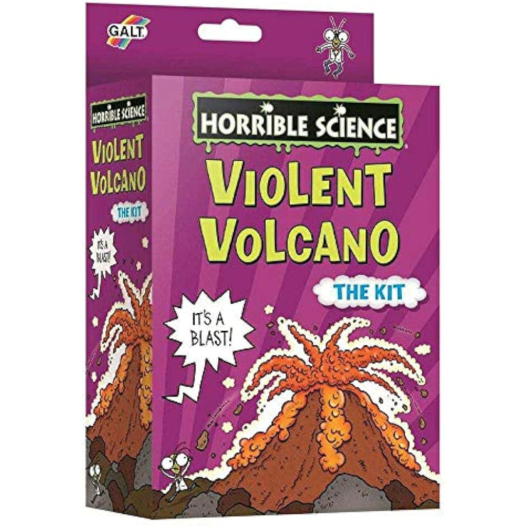 Galt Horrible Science Violent Volcano Kit – Kids STEM Experiment Set