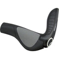 Ergon GP4 SM Ergonomic Handlebar Grips with Bar Ends - Black