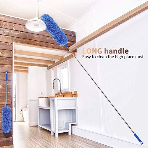 Jolof Store Microfiber Feather Duster | 100 Inch Extendable Pole