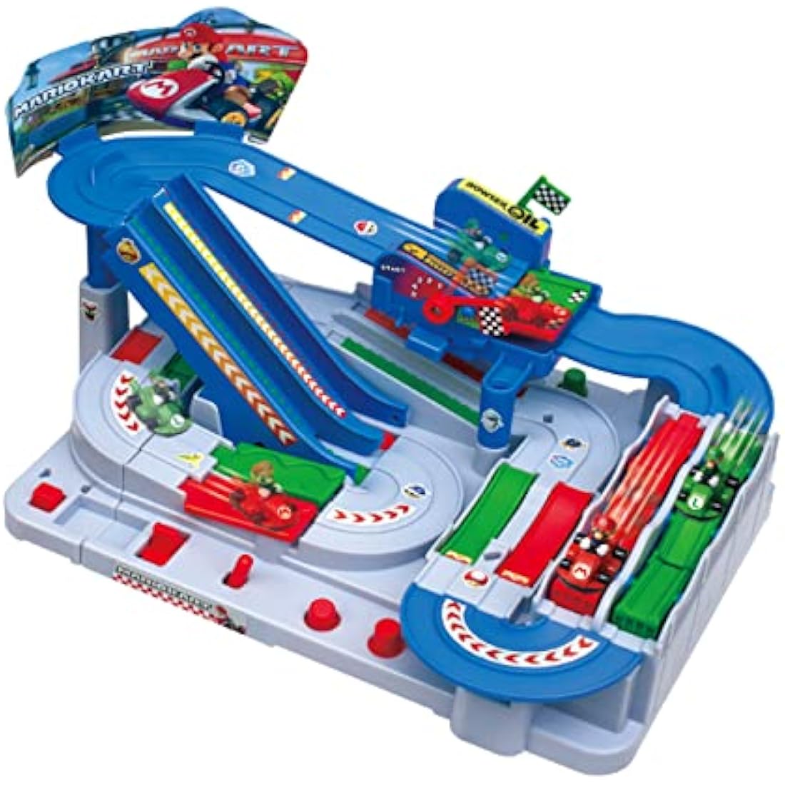 Mario Kart Racing Deluxe Tabletop Action Game by Epoch Games – 2 Player