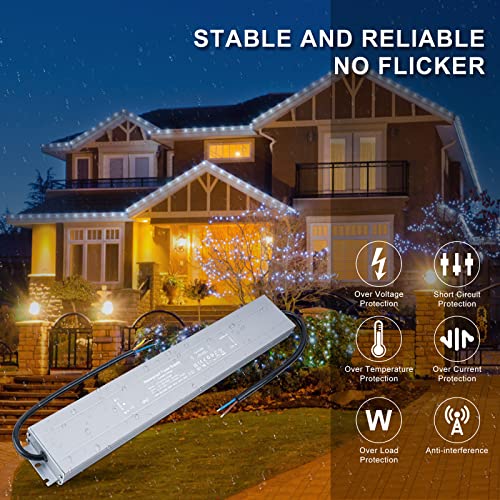 VARICART 24V 300W Waterproof LED Driver – Ultra Slim IP67 Power Supply