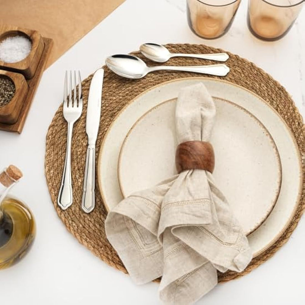 Salter Richmond 24-Piece Cutlery Set | 18/10 Stainless Steel Flatware