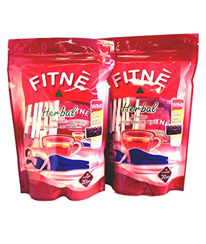 Fitne Herbal Infusion Slimming Tea - Natural Detox - 40 Tea Bags