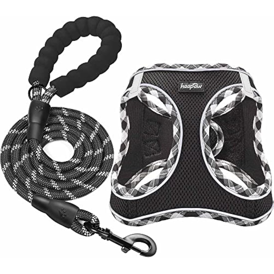 No Pull Dog Harness and Lead Set | Reflective Mesh Vest