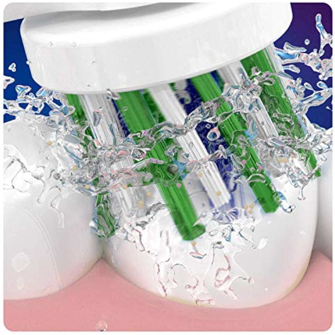 Oral-B CrossAction Replacement Toothbrush Heads with CleanMaximiser - 5 Pack