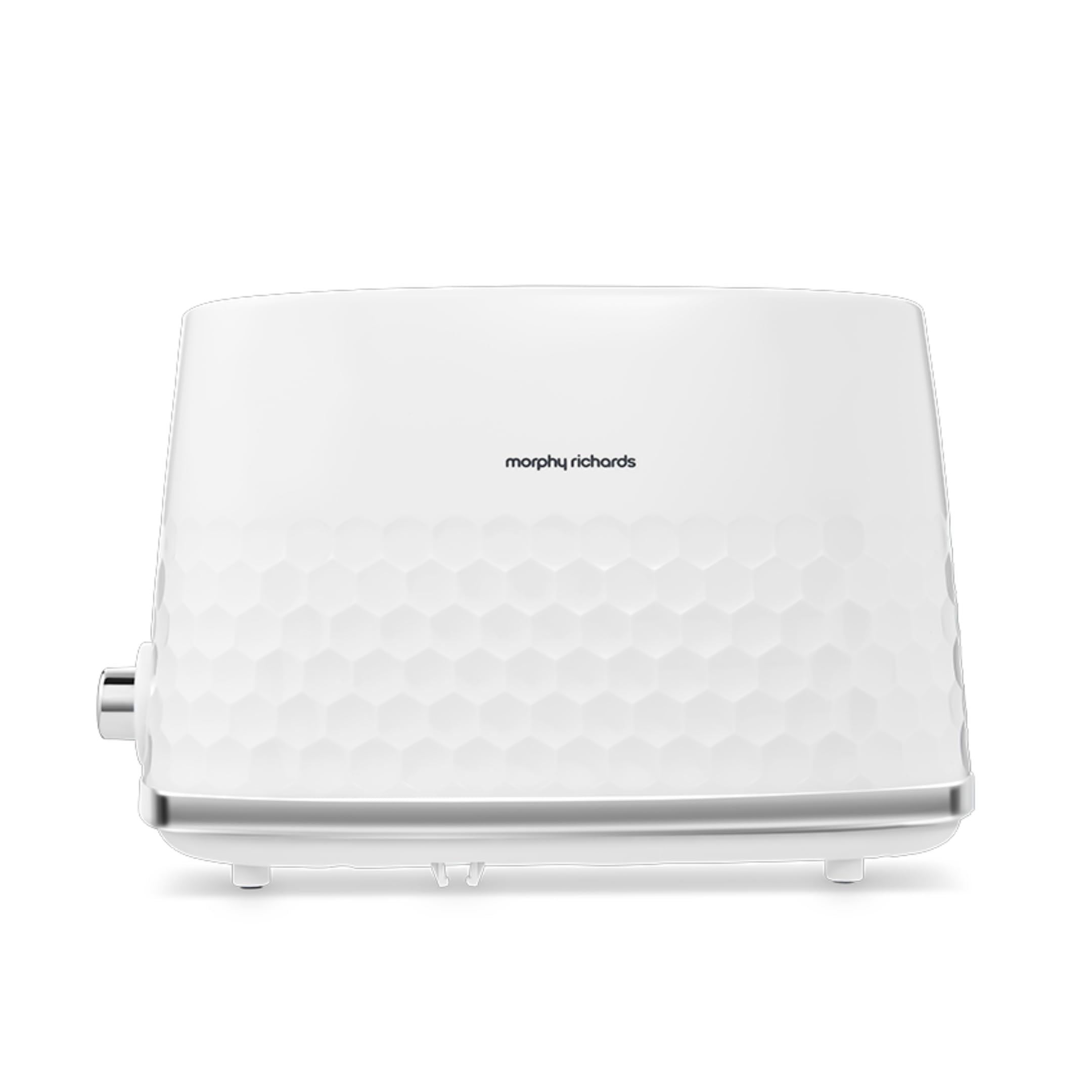 Morphy Richards Hive 2-Slice Toaster | White Gloss Finish Plastic