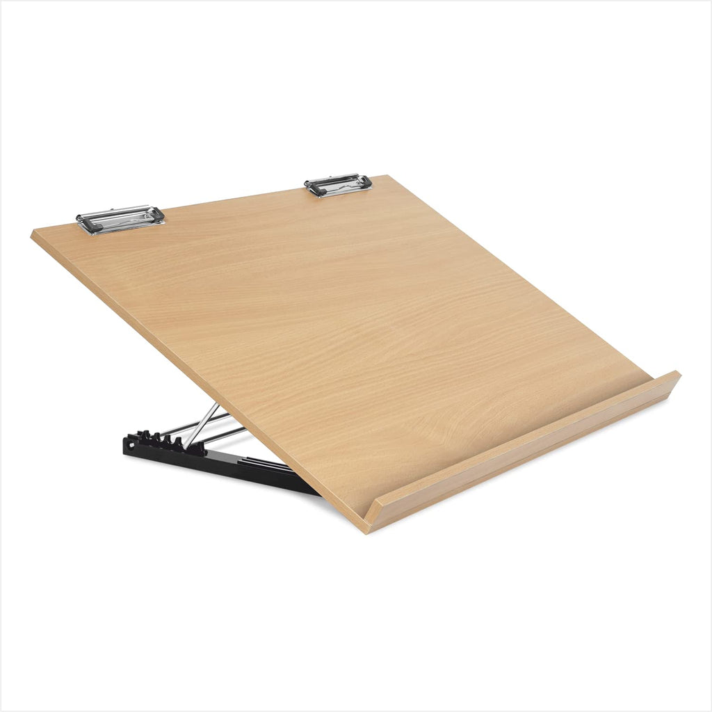 A2 Desk Easel | Adjustable Beech Wood Drawing Board Stand