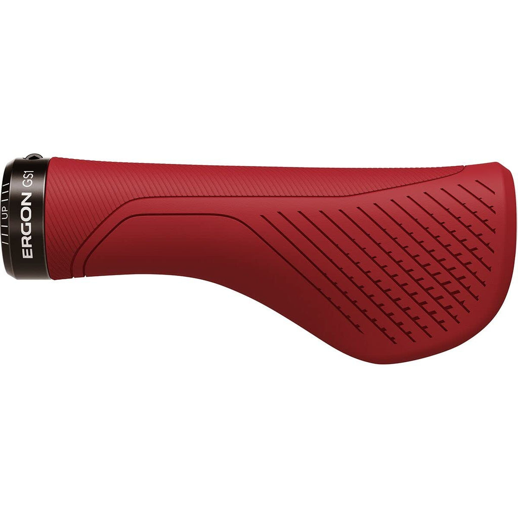 Ergon GS1 Evo Ergonomic Bicycle Grips – Small, Chilly Red MTB Touring