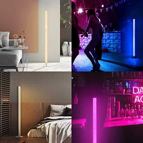 EDISHINE Smart RGB LED Floor Lamp | Alexa Compatible Music Sync Light