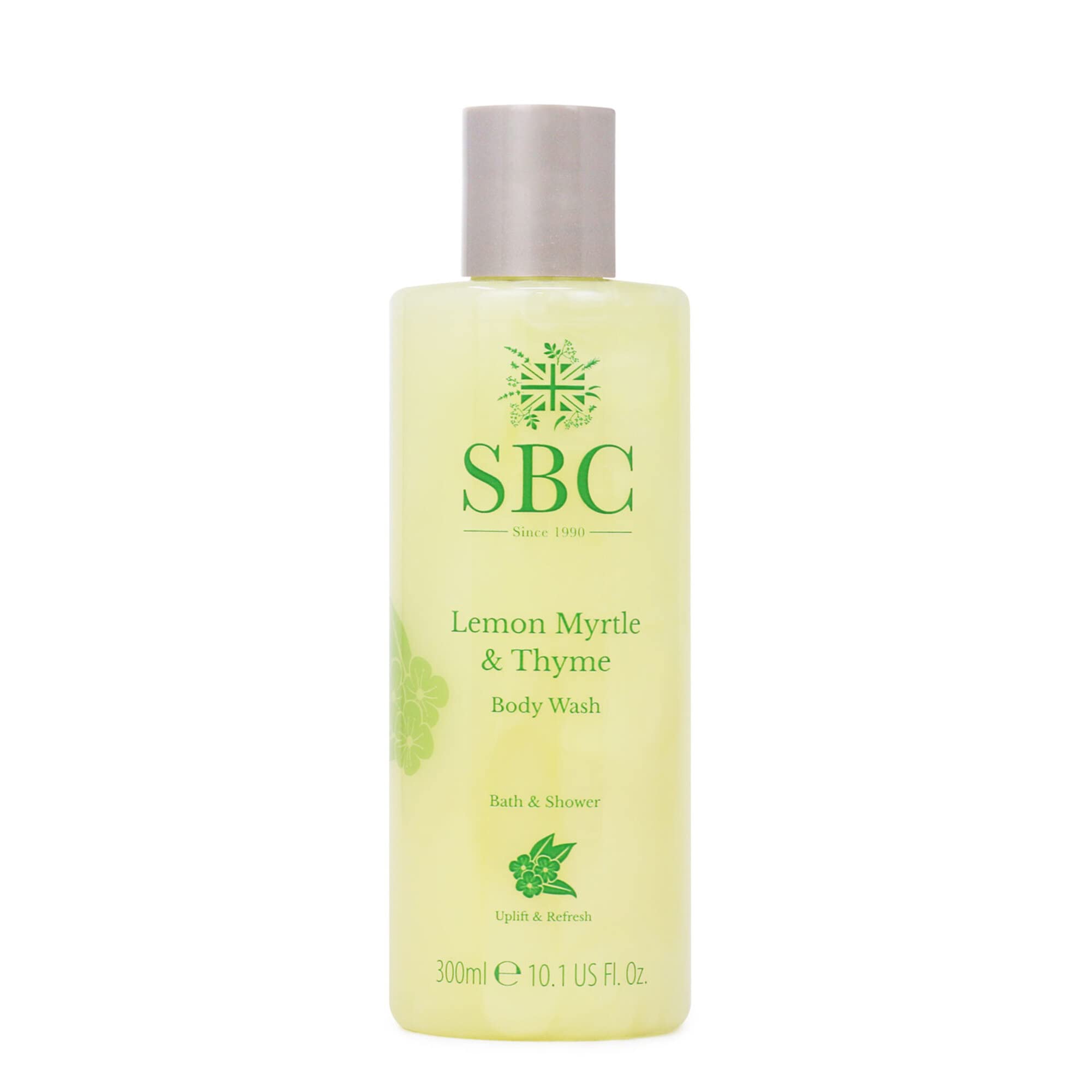SBC Skincare Lemon Myrtle & Thyme Body Wash – Purifying Shower Gel 300ml