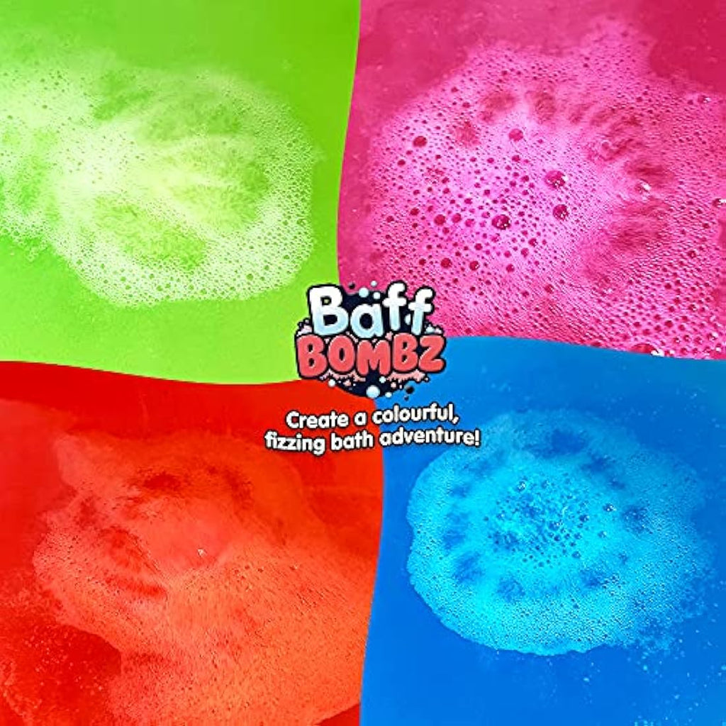 Zimpli Kids Baff Bombz - 20 Pack Moisturising Fizzing Bath Bombs