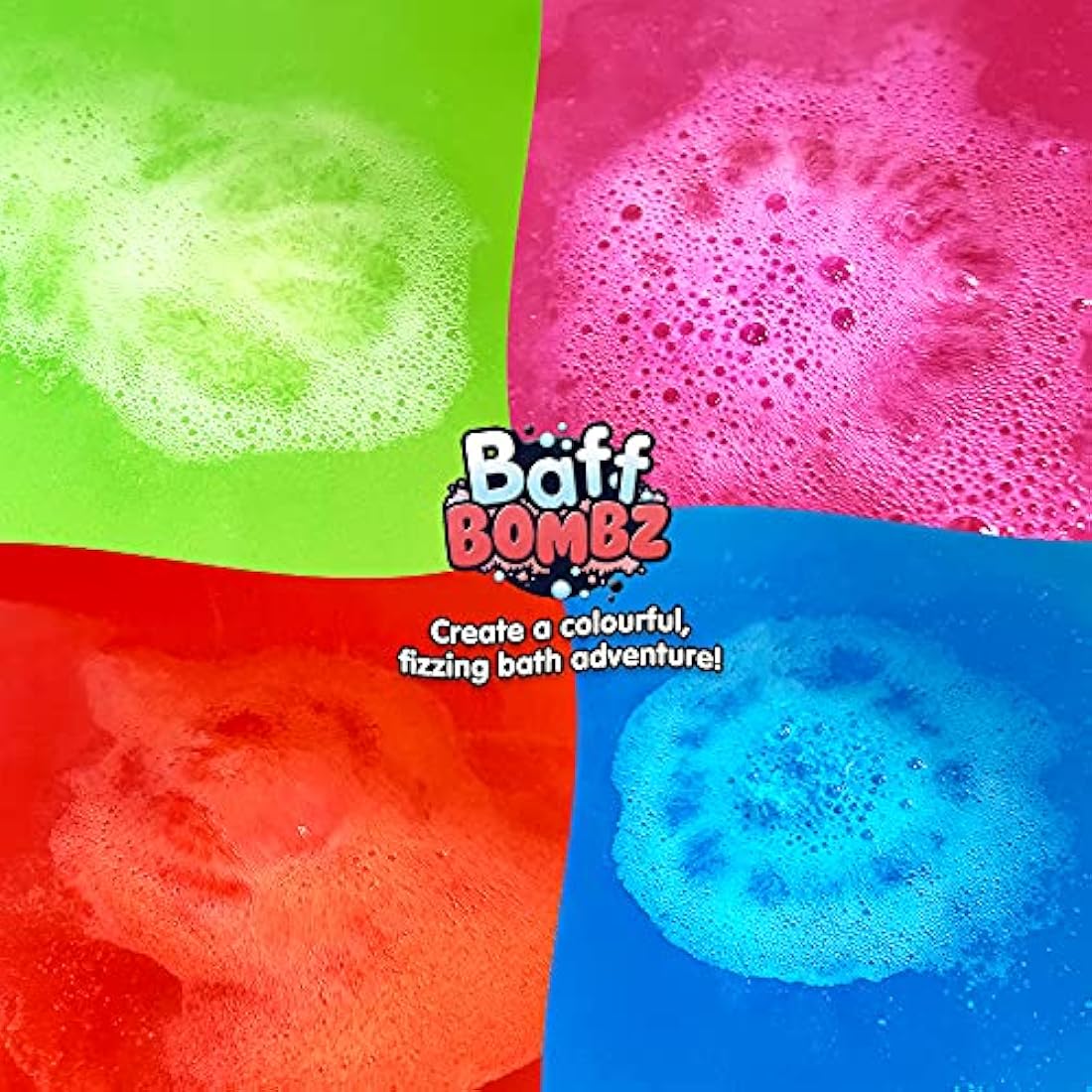 Zimpli Kids Baff Bombz - 20 Pack Moisturising Fizzing Bath Bombs