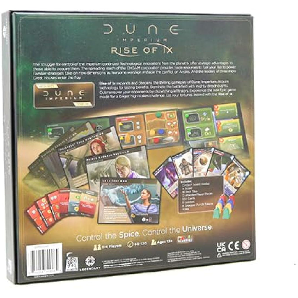 Dune Imperium: Rise of Ix Board Game Expansion – Direwolf Strategy Game