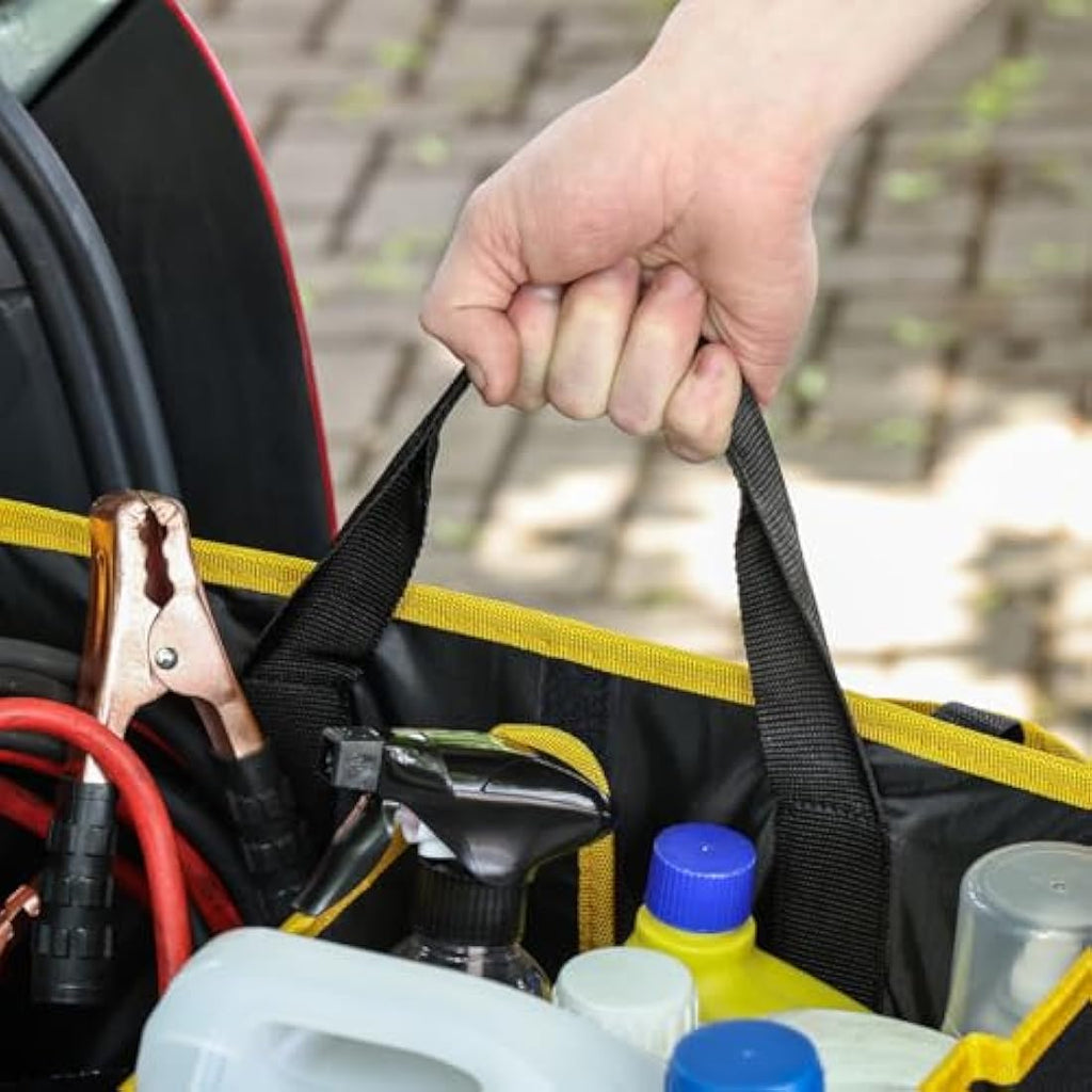TOUGH MASTER Car Boot Organiser | Large Heavy Duty 600D Polyester Bag