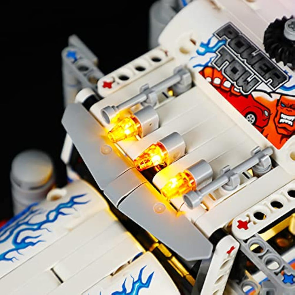 Lightailing LED Lighting Kit for Lego Technic Heavy-Duty Tow Truck 42128