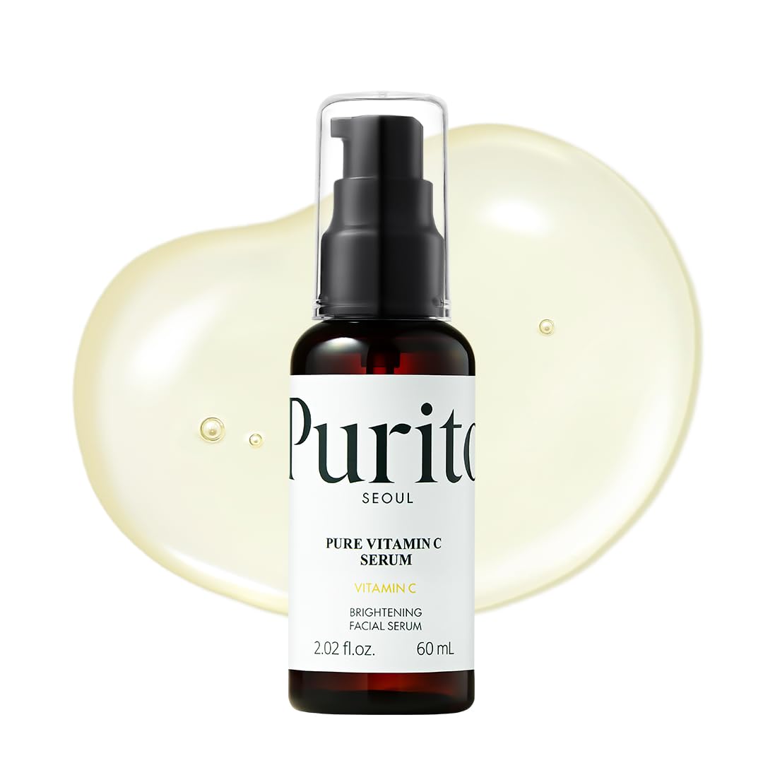 PURITO Pure Vitamin C Serum – Hydrating Korean Skincare with Bamboo Water