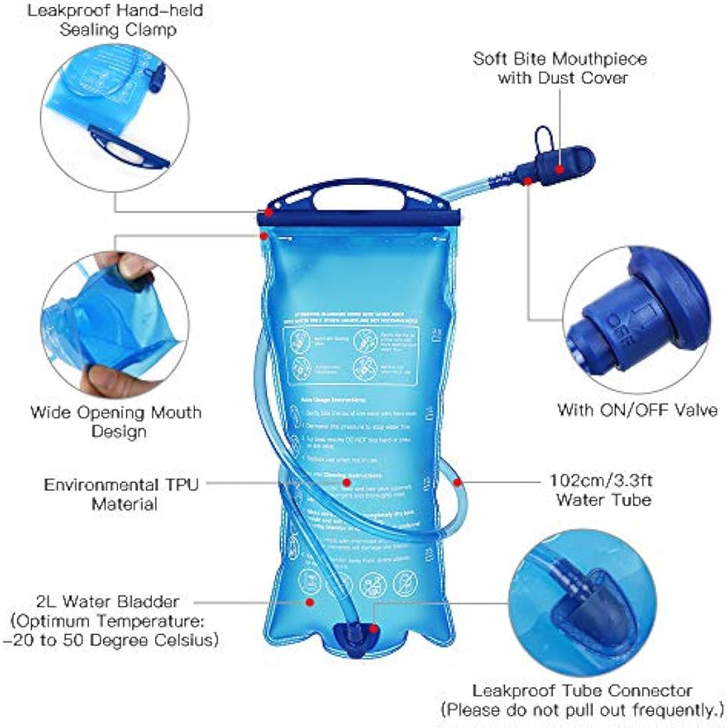 Lixada 5L Lightweight Hydration Backpack | Breathable Running Vest