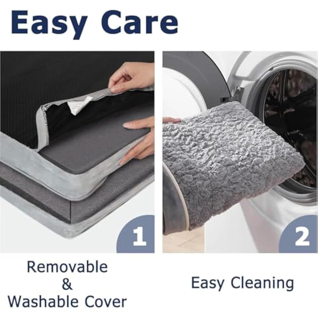 Western Home Orthopedic Dog Bed – Waterproof Washable Sofa with Egg Foam