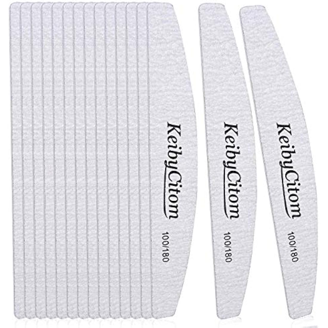 Professional Nail Files – 16 Pcs 100/180 Grit Emery Boards