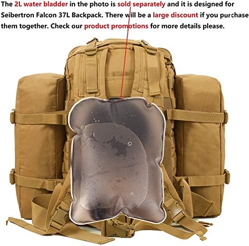 Seibertron Falcon Tactical Backpack – Water Repellent Assault Pack