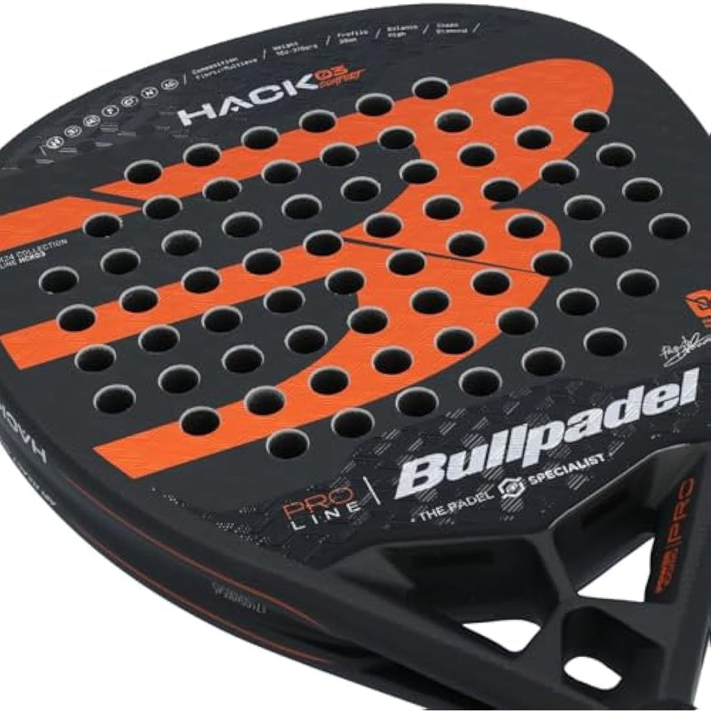 Bullpadel Hack 03 Comfort 24 – Pala de Pádel Diamante para Profesionales