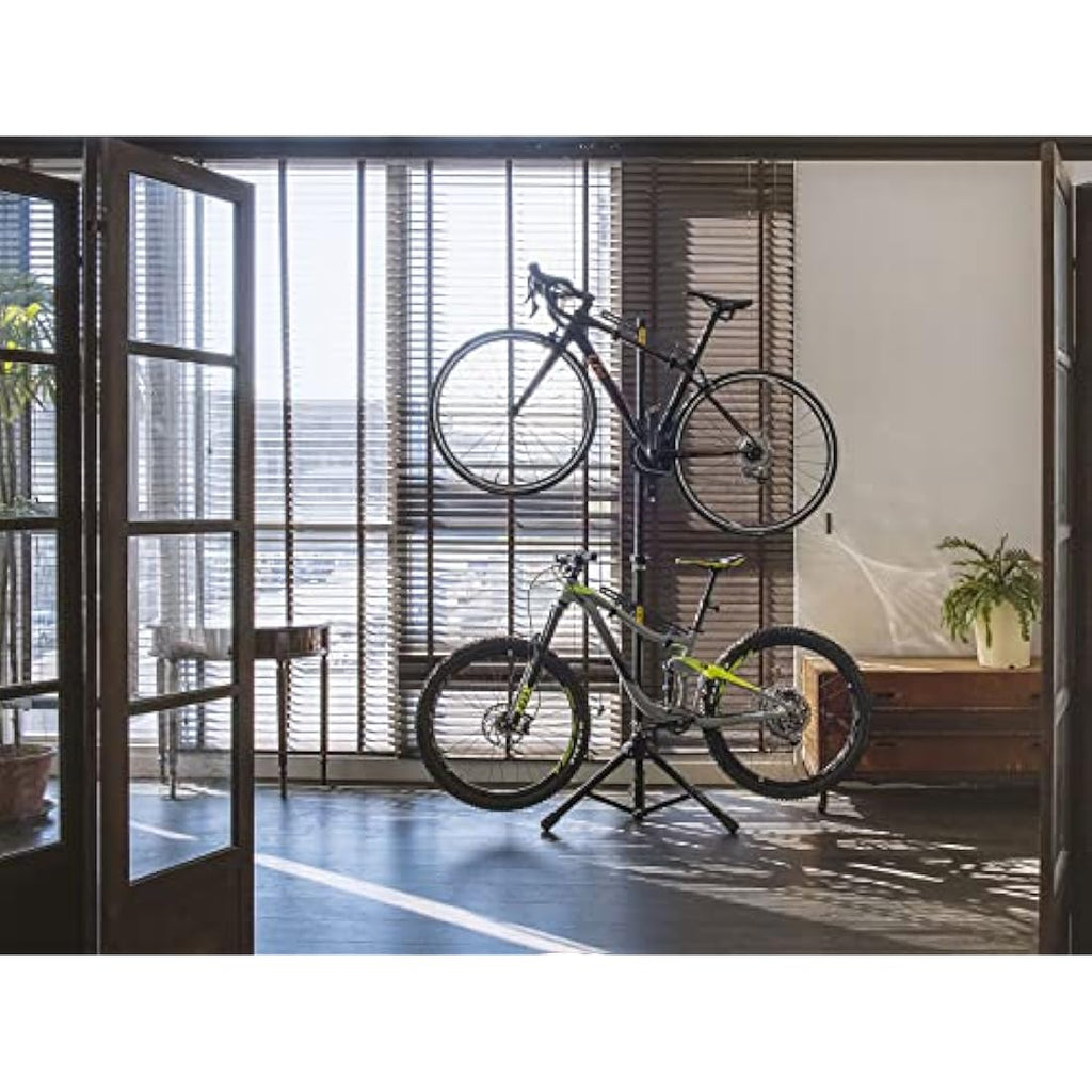 Topeak Two Up Tune Up Bike Stand – Portable Storage & Display Rack