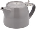 Forlife Stump Teapot – 0.4L Grey Lead-Free Ceramic Loose Leaf Teapot