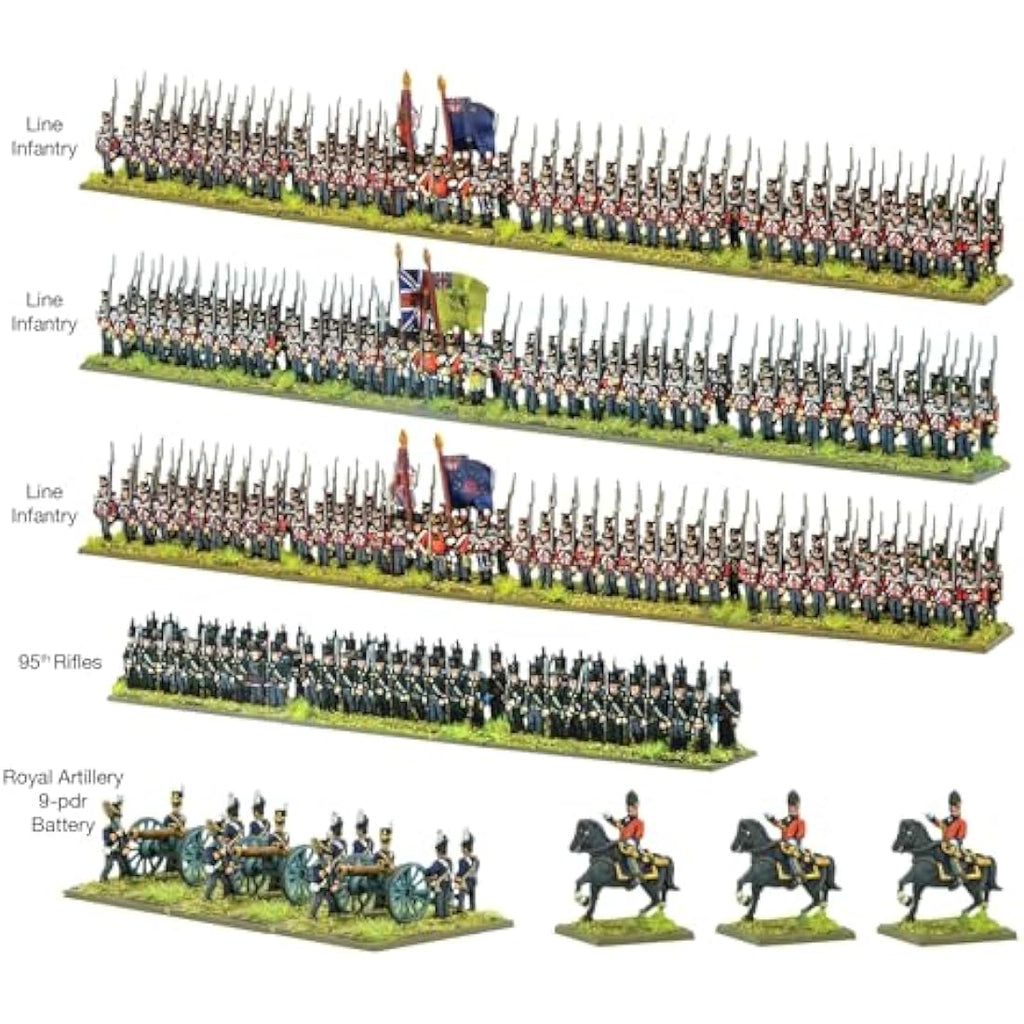 British Starter Set – Epic Scale Napoleonic Miniatures