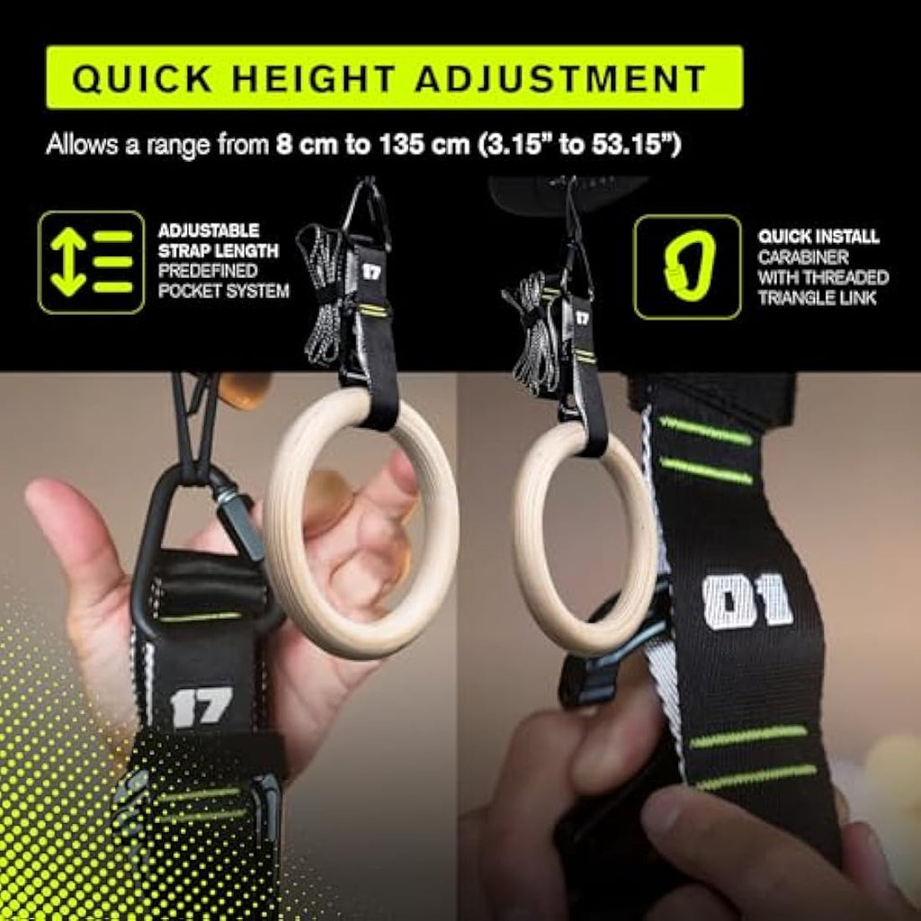 Duonamic Eleviia Neutral Grip Pull Up Handles – Portable Doorway Bar