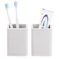 Luxspire Diatomite Toothbrush Holder 2-Pack | Fast Drying – Light Gray