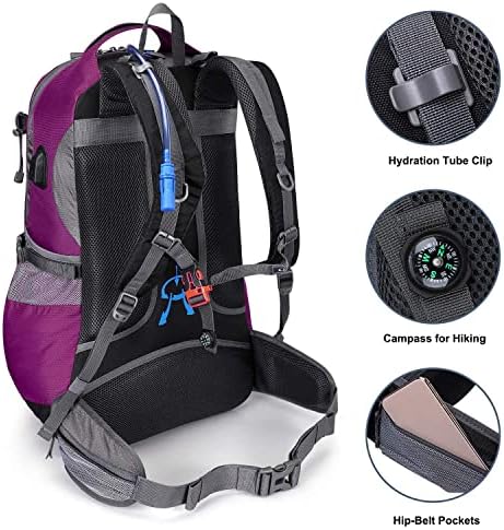 G4Free 50L Hiking Backpack | Waterproof Mountaineering Travel Rucksack