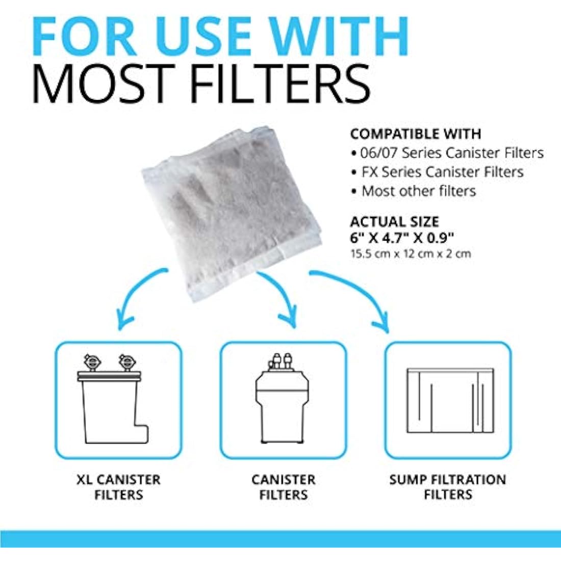 Fluval Clear Max Phosphate Remover - 300g Filter Media for Aquariums