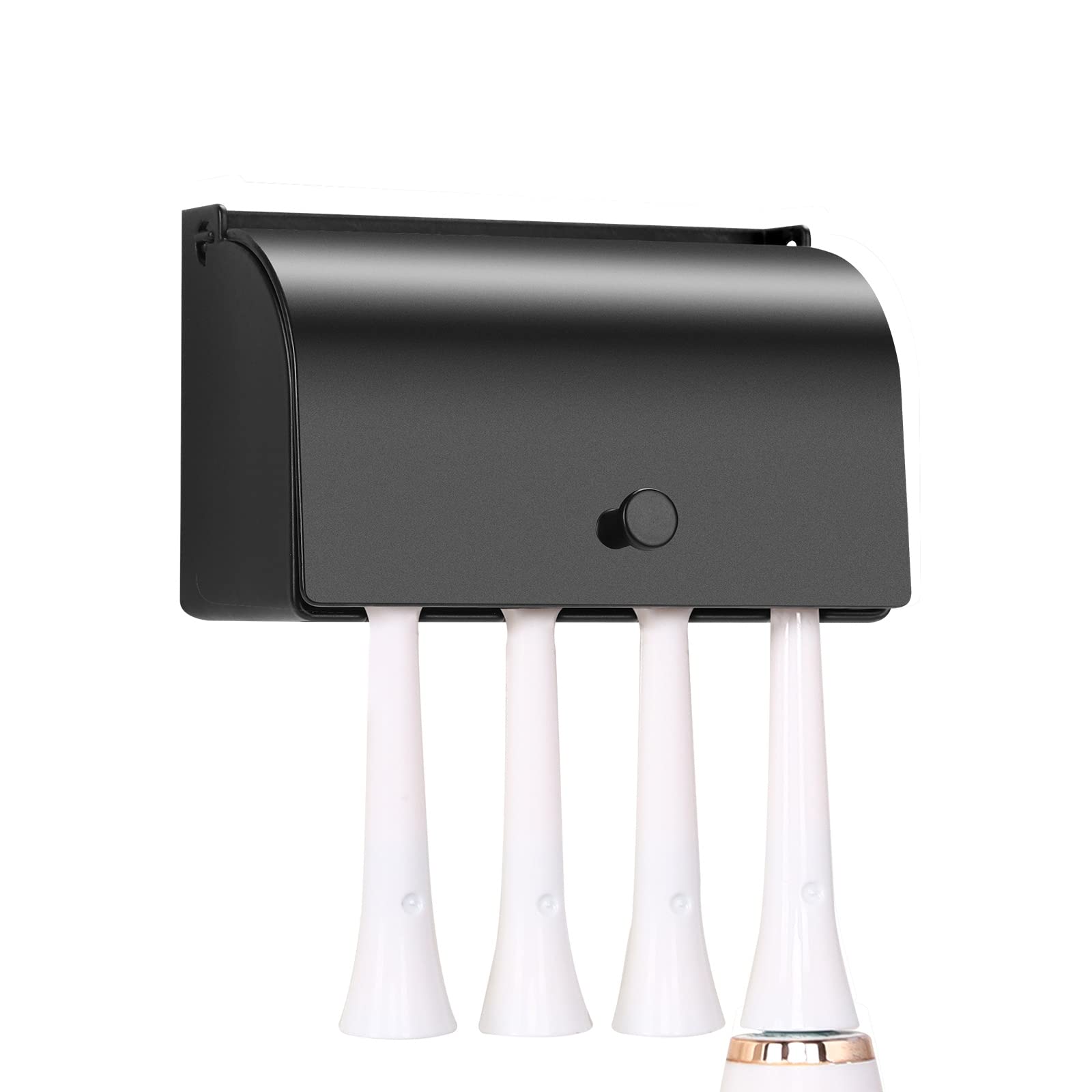 Stainless Steel Toothbrush Holder – 4 Slot Wall Mount Rack