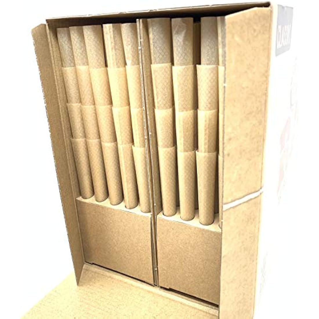 RAW Classic King Size Pre-Rolled Cones – Unbleached Vegan Rolling Paper