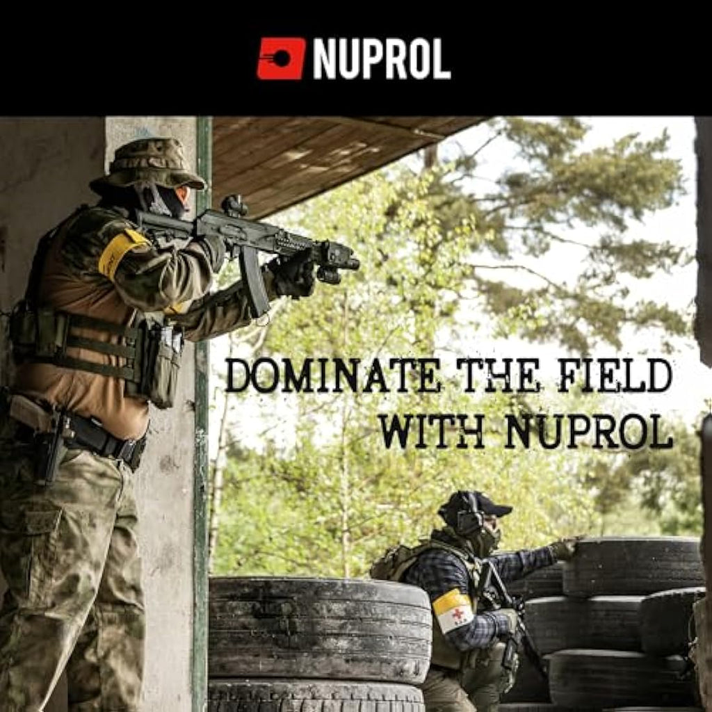 NUPROL Large Wheeled Hard Rifle Case with Pick and Pluck Foam | IP67