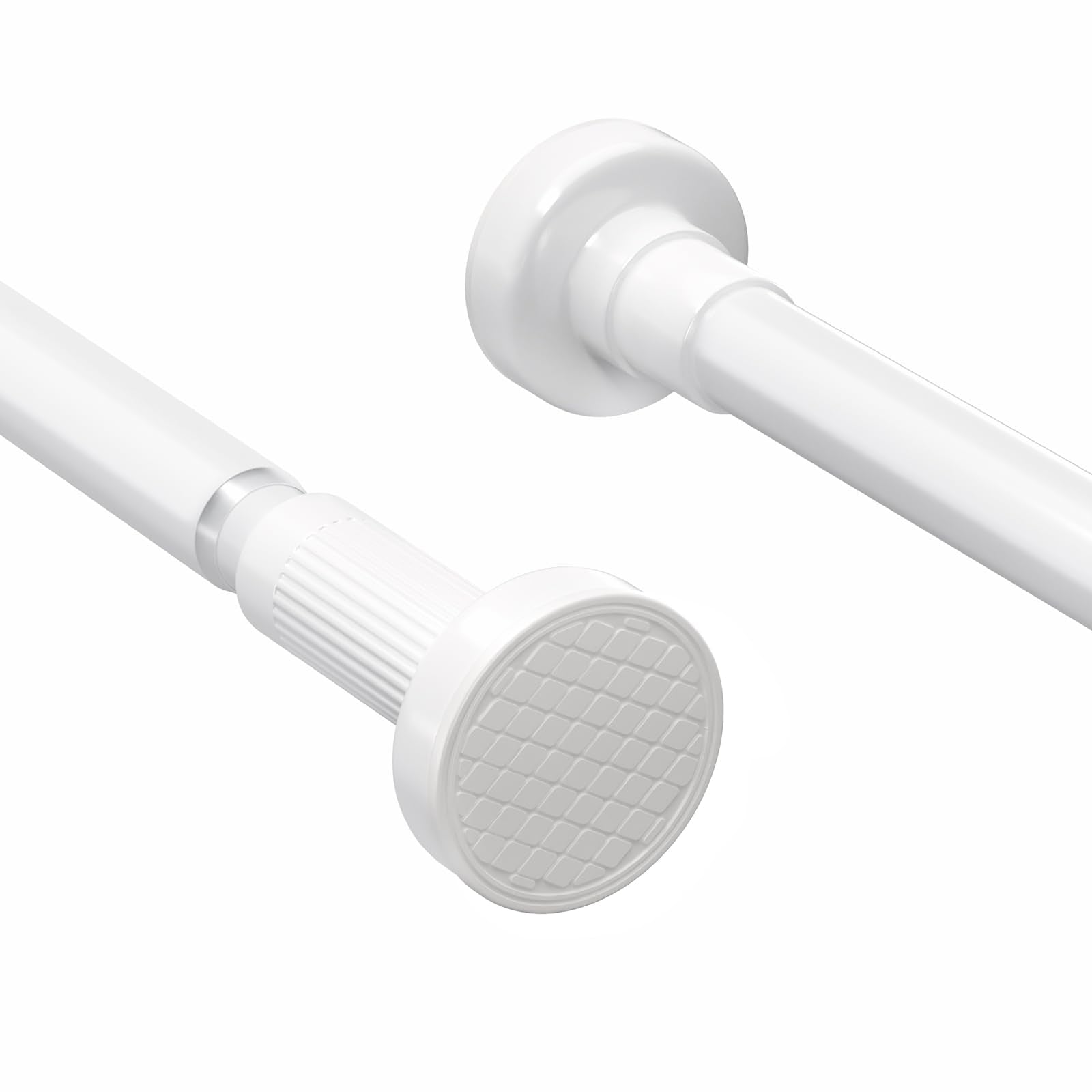 Goowin No Drill Extendable Shower Curtain Pole | 82-128cm Tension Rod