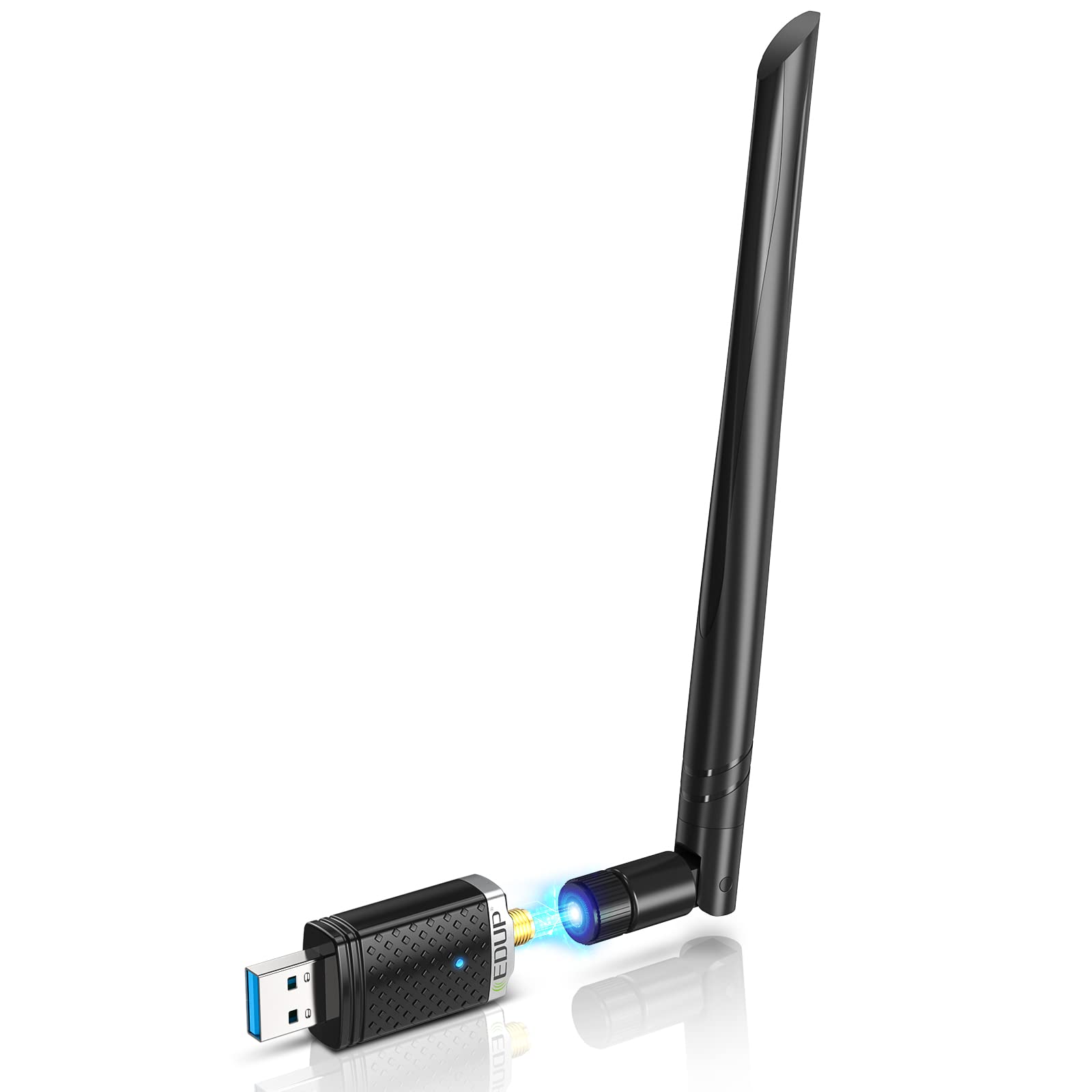 EDUP 1300Mbps USB 3.0 WiFi Adapter – Dual Band 5dBi Antenna for PC
