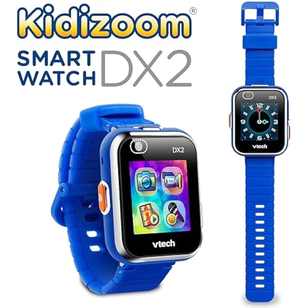 VTech Kidizoom Smartwatch DX2 – Blue Kids Interactive Camera Watch