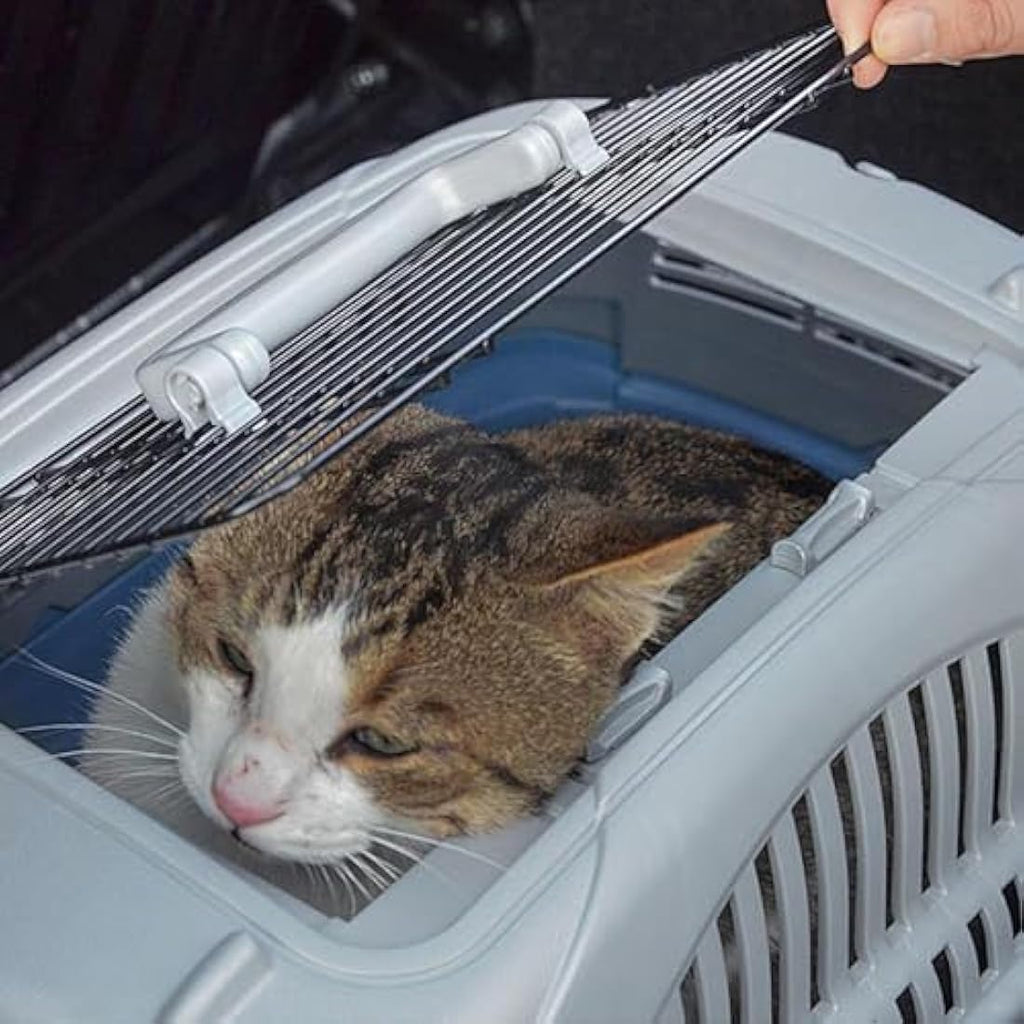 Ferplast Atlas 10 Deluxe Open Pet Carrier for Cats and Small Dogs