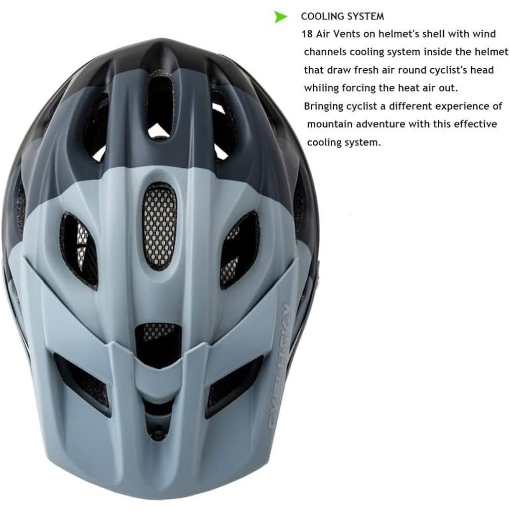 Exclusky MTB Helmet – Lightweight Mountain Bike Helmet for Men & Women
