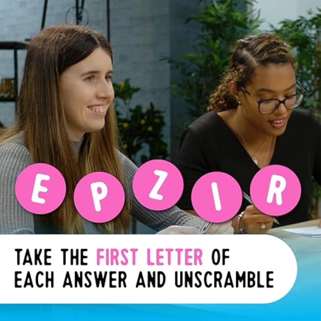 Ansagrams Trivia Card Game by Matt Edmondson – 500 Question Word Quiz