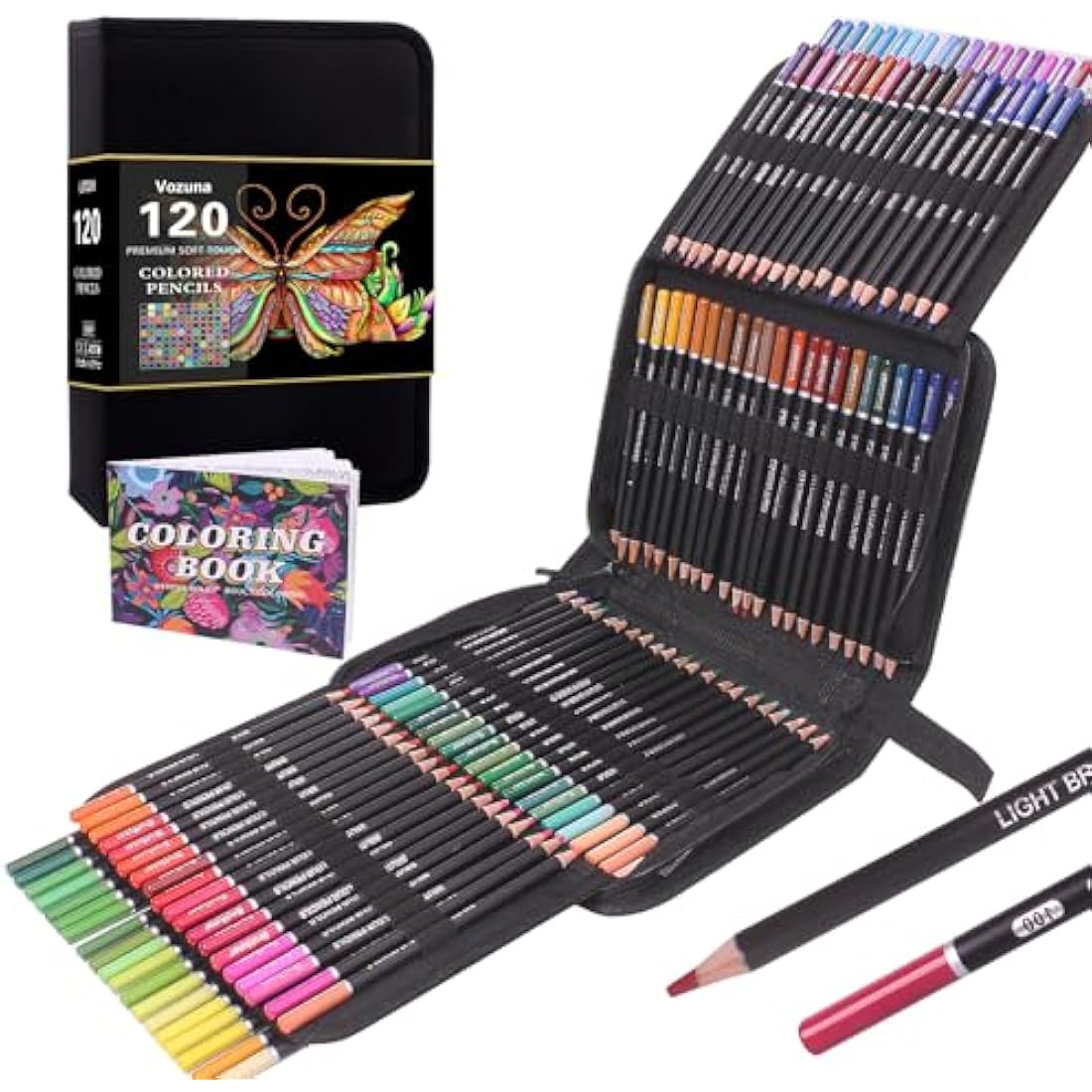 Jolof Store 120 Colored Pencils Set | Professional Art Drawing Kit